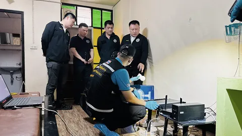 รอง ผบก.โดนเอง แก๊งคอลเซ็นเตอร์โทรหลอก แกะรอยยึดซิมบ็อกซ์ในคอนโดนนทบุรี