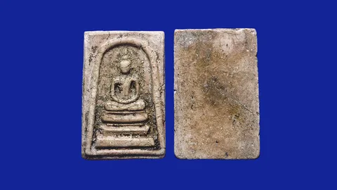 พระสมเด็จวัดระฆัง เกศบัวตูมพิมพ์ขัดเพชร