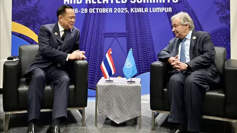 เลขาธิการสหประชาชาติ แสดงความเสียใจต่อความสูญเสียครั้งยิ่งใหญ่ของไทย