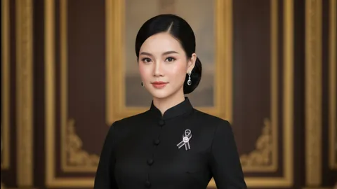 รวม 8 คำสั่ง Gemini สร้างภาพถวายความอาลัยสมเด็จพระพันปีหลวง