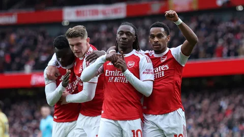 ผลบอลสด พรีเมียร์ลีก "อาร์เซนอล" เฉือนชนะ "พาเลซ" เอเซ่ ยิงทีมเก่า ยึดจ่าฝูงแน่น