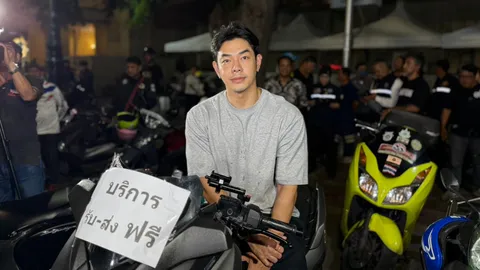 ขอทำเพื่อแม่ อาร์ต พศุตม์ กลับมาทำจิตอาสา จัดรถรับ-ส่งฟรี เพื่ออำนวยความสะดวกประชาชน