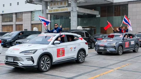 คาราวาน BYD SEALION 6 DM-i จากไทยถึงปักกิ่ง พิสูจน์ความแกร่ง 5,000 ก.ม. 