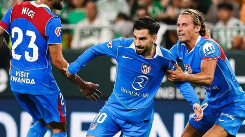 ผลบอล ลาลีกา สเปน "ซิเมโอเน" ซัดเปิด "แอลเตติโก มาดริด" บุกทุบ "เรอัล เบติส" 2-0