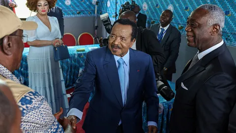 ผู้นำแคเมอรูนวัย 92 ปี ชนะการเลือกตั้ง ได้เป็น ปธน.สมัยที่ 8