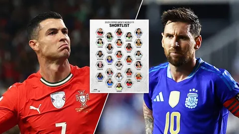 "โรนัลโด้-เมสซี่" ยังไว้ลาย "FIFPRO" เปิดโผนักเตะผู้เข้าชิงฯ 11 ตัวจริง แห่งปี 2025