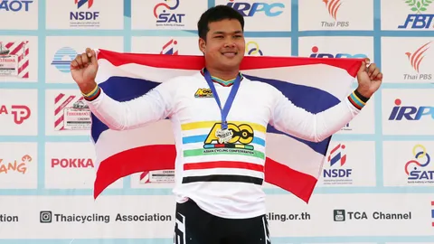 “โกเมธ” ป้องกันแชมป์สมัยที่ 4 ศึก BMX เอเชียที่ประเทศญี่ปุ่น