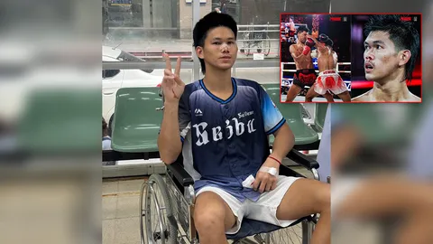 “ช้างศึก” ขอบคุณ RWS ดูแลค่ารักษาผ่าตัดจมูก ตั้งแต่ต้นจนจบ ยืนยันกลับมาชกแน่นอน