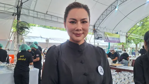 บุ๋ม ปนัดดา จัดตั้งโรงครัวแจกอาหารให้ประชาชน ไม่รับบริจาค อยากถวายงานด้วยหัวใจ