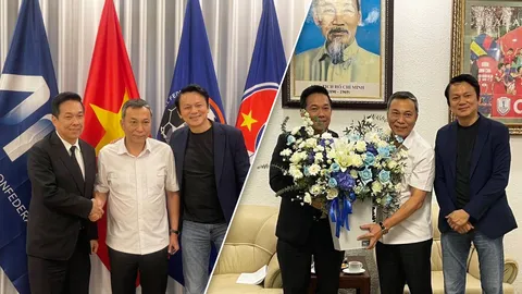 แสดงความรับผิดชอบเต็มที่! ส.บอลไทย ส่งอุปนายกพบสหพันธ์ฟุตบอลเวียดนาม ขอโทษเหตุใช้ธงชาติผิด