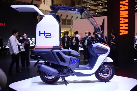 70 ปี Yamaha ส่องเทคโนโลยีใหม่มอเตอร์ไซค์ในงาน Japan Mobility Show 2025