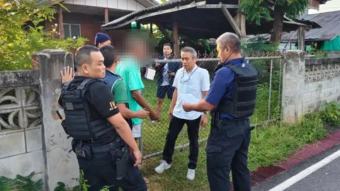 จับ ด.ต.นอกรีต หนีศาล ตั้งแก๊ง-รีดยา ล่าลูกพี่ "ร.ต.ท."