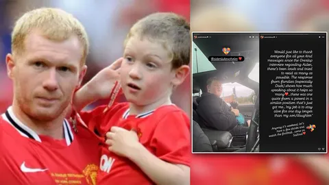 "พอล สโคลส์" ซึ้งใจแฟนบอล ส่งกำลังใจล้นหลังเปิดใจเรื่องลูกชายใน The Overlap