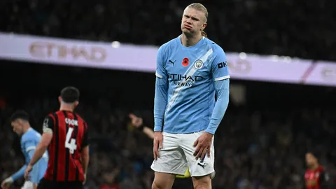 มีคนผิดหวัง "ฮาลันด์" พูดตรงๆ แม้ยิง 2 ลูก "แมนซิตี้" ชนะบอร์นมัธ ขึ้นที่ 2 พรีเมียร์ลีก