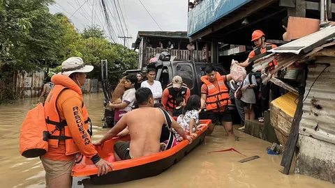 ไต้ฝุ่น “คัลแมกี” ถล่มฟิลิปปินส์ ดับพุ่ง 26 ศพ ชาวบ้านอพยพนับแสน