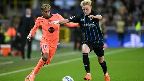 ผลบอลเมื่อคืน บาร์เซโลน่า ไล่เจ๊า คลับ บรูซ ศึกยูฟ่า แชมเปียนส์ลีก