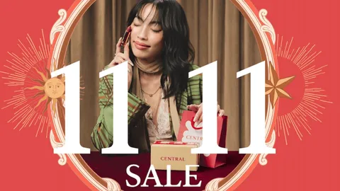 “เซ็นทรัล–โรบินสัน” จัดเต็มปลุกตลาดปลายปี เปิดศึกช็อปปิ้ง 11.11 ที่รอคอย  