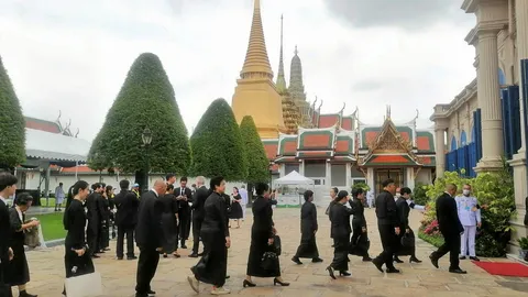 จัดระเบียบประชาชน ถวายสักการะ พระบรมศพ "สมเด็จพระพันปีหลวง"