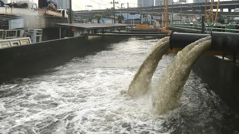 แจ้งเตือน "น้ำหนุน-ฝน" ถล่มกรุง เจ้าพระยาขึ้นสูงถึง 14 พ.ย. สั่งเช็กสภาพเครื่องสูบน้ำพร้อมใช้