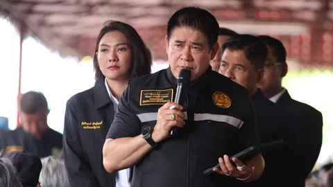 "ธรรมนัส" รับประกันปีนี้น้ำไม่ท่วม พร้อมดันราคายาง 60 บาท ปาล์ม 10 บาท