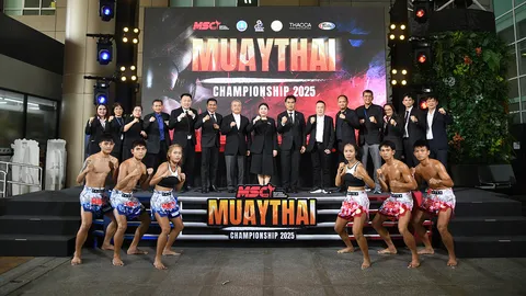 สำนักงานคณะกรรมการกีฬามวย กกท. ระเบิดศึกมวยไทย MSC 2025 ทั่วประเทศ เฟ้นช้างเผือกสู่เวทีมาตรฐาน