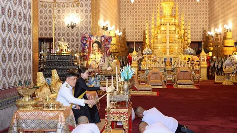 ในหลวง-ราชินี เสด็จฯ บำเพ็ญกุศลปัณรสมวาร 15 วัน "งานพระบรมศพ" 