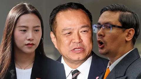 "อนุทิน" ส่งซิกยุบสภาหลบศึกเชือดโจรสแกมเมอร์ : แง้มประตูฉุกเฉินหนี "มีเทา" แบกไม่ไหว