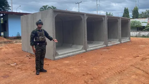 กองทัพบกเร่งก่อสร้างหลุมหลบภัยและหลุมบุคคลคู่ ตามแนวพระดำริ หวังทุกคนปลอดภัย