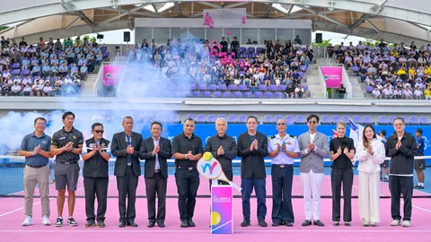 เทนนิส "ไอทีเอฟ เวิลด์ เทนนิส ทัวร์ 2025" เปิดฉากทางการ ต่างชาติร่วมล่าแชมป์ ที่หัวหิน