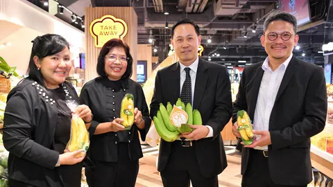 กรมทรัพย์สินฯ จับมือ ท็อปส์ เปิดตัวกระเช้า GI “สุขชุมชน” คัด 9 สินค้าพรีเมียม ขายรับปีใหม่