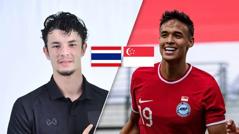 อันดับโลกล่าสุด “ทีมชาติไทย-สิงคโปร์” พร้อมสถิติ 5 นัดหลังสุดของทั้ง 2 ทีม