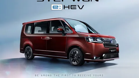 ส่องก่อนเข้าไทย Honda STEP WGN e:HEV
