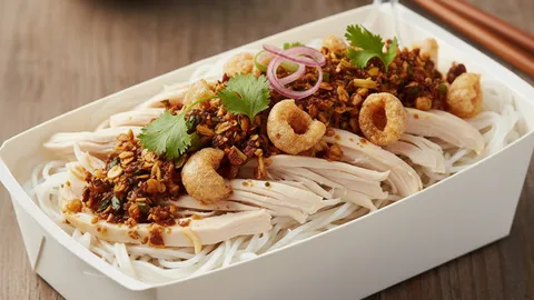 ถอดสูตร “หมี่ไก่ฉีก” พร้อมน้ำพริกโฮมเมด ต่อยอดเมนูสุดฮิตสร้างรายได้