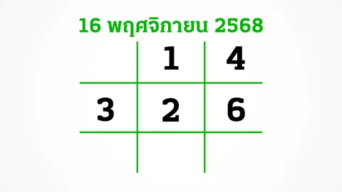 อีก 3 วันหวยออก งวดนี้สลากไม่สัญจร อย่าลืมส่อง "เลขเด็ดงวดนี้" 16/11/68