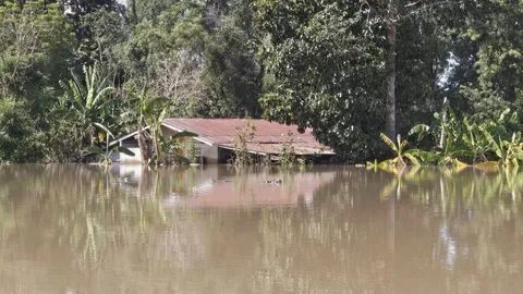 นครสวรรค์อ่วม น้ำเจ้าพระยาไหลท่วม 4 ตำบล อ.พยุหะคีรี บางจุดท่วมนาน 3 เดือน