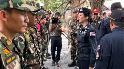 "ตั๊น จิตภัสร์"ลุยสระแก้วมอบกำลังใจ "กองกำลังบูรพา-จนท.ทส." ปกป้องอธิปไตยไทย