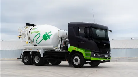เรเว่ เปิดตัว BYD T25 e-Mixer รถโม่ผสมคอนกรีตพลังงานไฟฟ้า