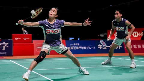 แรงไม่หยุด “บาส-เฟม” ดับเจ้าถิ่น 2-0 ลิ่วชิงฯ แบดมินตัน “เจแปน 2025”