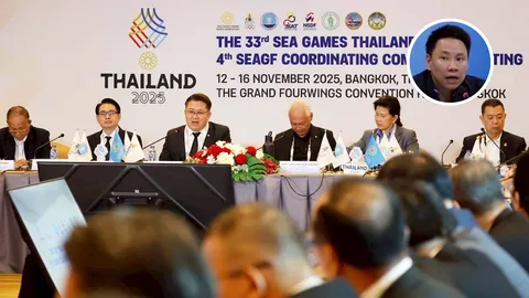 “รมว.อรรถกร” เผยชลบุรีไม่มีปัญหาจัดกีฬาซีเกมส์  “ดร.ก้องศักด” ยืนยันทุกสนามใน 3 เมืองเสร็จทันเวลา