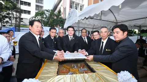 มจพ.วางศิลาฤกษ์ “ศูนย์ปฏิบัติการเทคโนโลยีเซมิคอนดักเตอร์” พร้อมทำ MOU ขับเคลื่อนเซมิคอนดักเตอร์ไทย