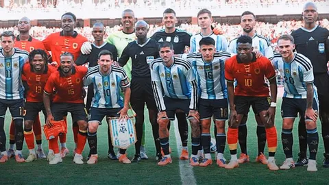 ผลบอลเมื่อคืน อาร์เจนติน่า บุกเชือด แองโกลา - เมสซี่ฉายแสงโชว์ฟอร์มร้อน