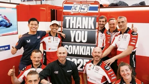 “สมเกียรติ" ซิวอันดับ 17 ส่งท้าย ”โมโตจีพี 2025“ ก่อนลุย WSBK ปีหน้า