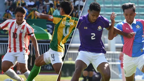 สรุปผลบอลจตุรมิตรสามัคคี ประจำวันที่ 15 พ.ย. 68  กรุงเทพคริสเตียน-เทพศิรินทร์ ประเดิมคว้าชัย