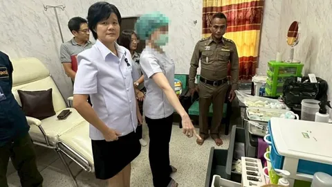 จับคลินิกเสริมความงามเถื่อน กลางหาดใหญ่ ขณะกำลังฉีดหน้าให้ลูกค้า