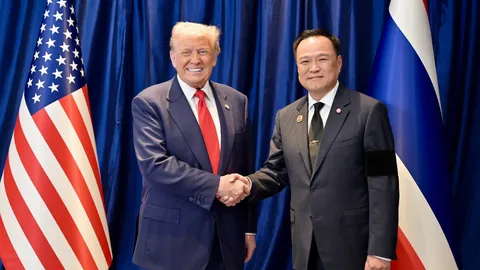 “อนุทิน” ได้รับยืนยันจาก “ทรัมป์” ผ่าน “อันวาร์” ไม่นำปมปฏิญญามาเอี่ยวเจรจาภาษีสหรัฐฯ