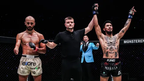 แฟนๆ ชื่นชม "เสือคิม" โพสต์ถึงคู่ต่อสู้ หลังชนะทีเคโอ มวยไทย ศึก ONE 173