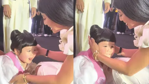 เจ้าฟ้าสิริวัณณวรีฯ ตรัสกับ น้องแอบิเกล โมเมนต์นี้น่ารักมากๆ