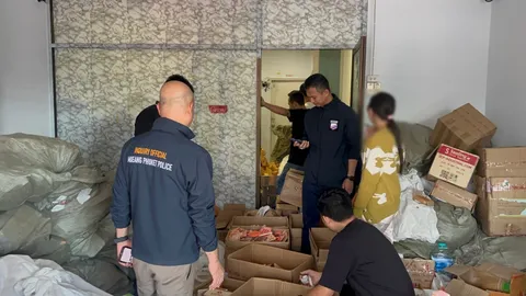 ทลายโกดัง จับสาวแสบหลอกส่งพัสดุ เก็บเงินปลายทาง ซื้อรายชื่อลูกค้ามาจากบริษัทขนส่งเอกชน