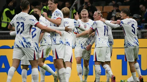 ผลบอลเมื่อคืน ฮาลันด์ได้เฮ นอร์เวย์ บุกถล่ม อิตาลี คว้าตั๋วลุยบอลโลก 2026