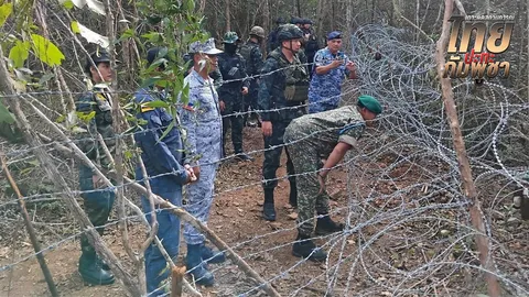 กองทัพสั่งระงับถอนอาวุธหนัก เดินเกมรุกไล่ขยี้กัมพูชาทุกมิติ เปิด "คลิป" ฟ้องลอบวางทุ่นบึม